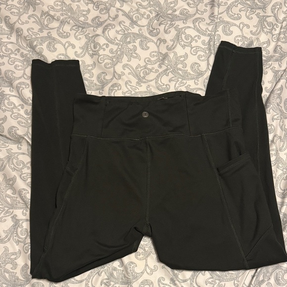 Marika Balance Collection Dark Green Leggings with pockets - Picture 1 of 4